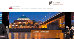 Desktop Screenshot of marken-award.de
